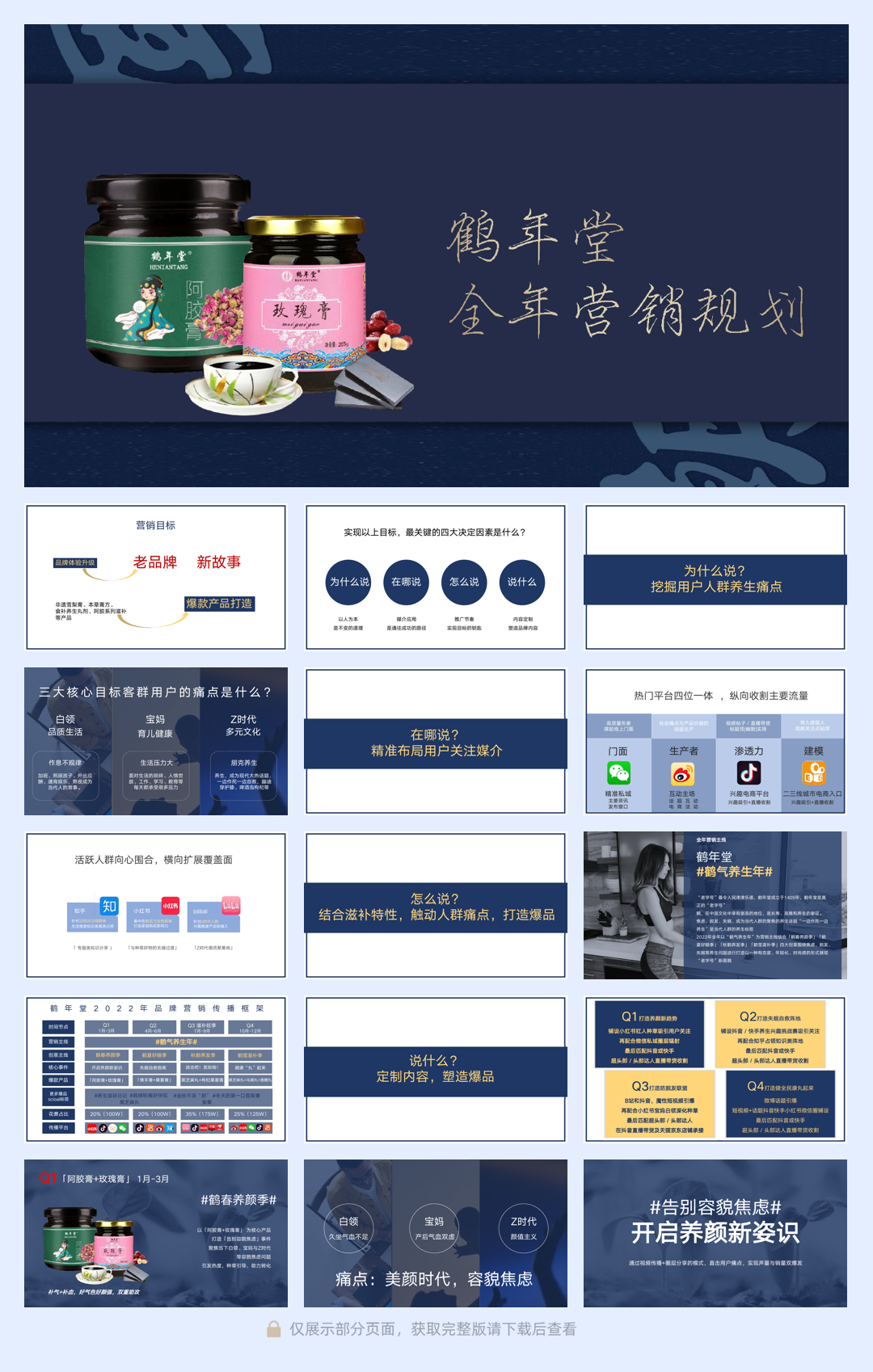 2022年鹤年堂全年营销方案.pdf