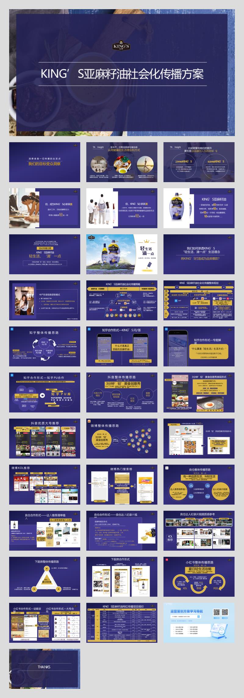 KING'S亚麻籽油社会化传播方案 (1).pptx