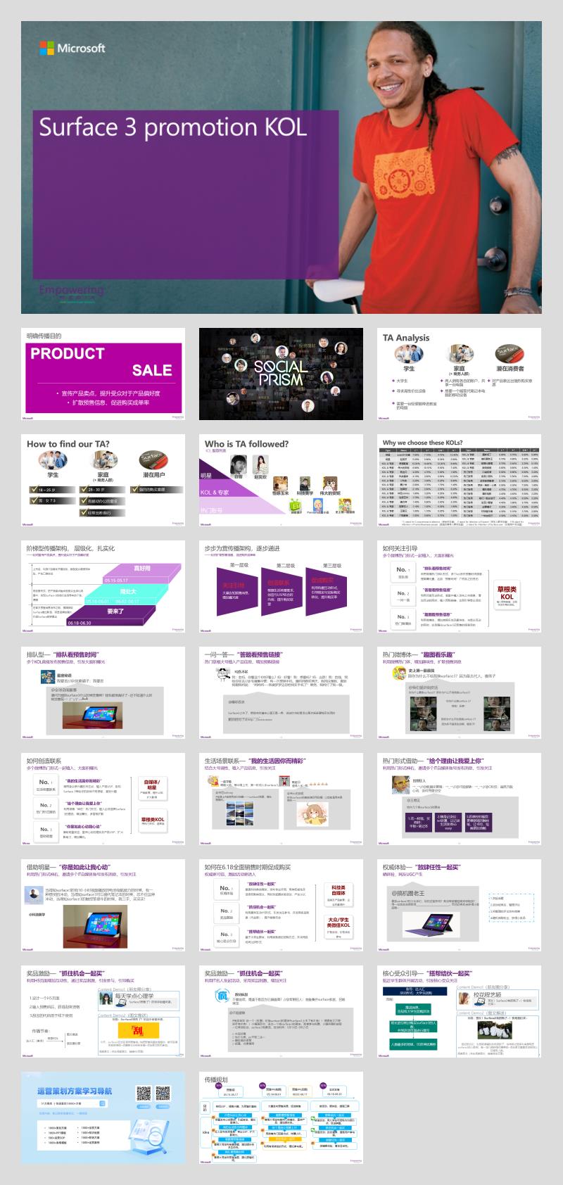 Surface笔记本电脑 promotion KOL CNV.pptx