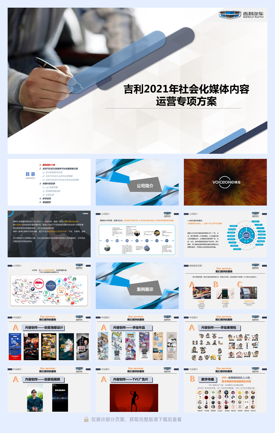 吉利全年社会化媒体内容运营专项方案.pdf