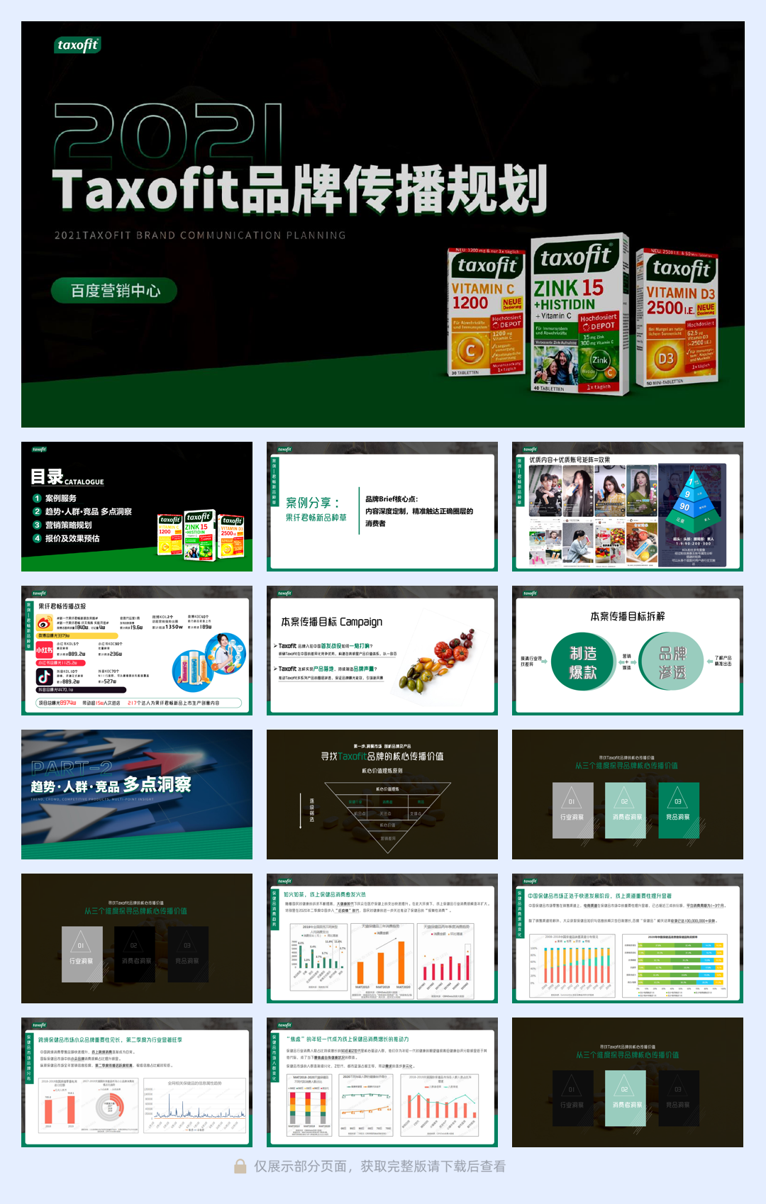 维生素品牌种草传播、圈层营销方案&预算.pdf
