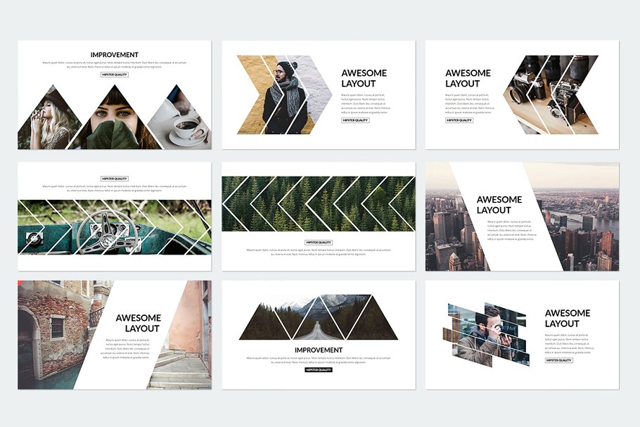 优雅的幻灯片模板下载 Elegant Powerpoint