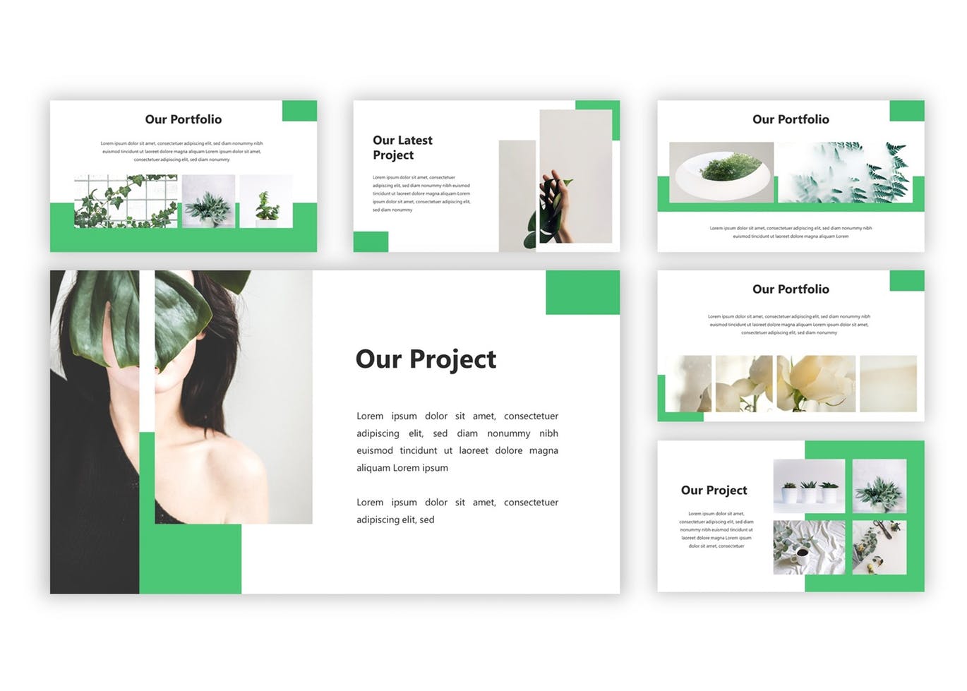 时尚高端简约多用途的高品质powerpoint幻灯片演示模板（pptx）