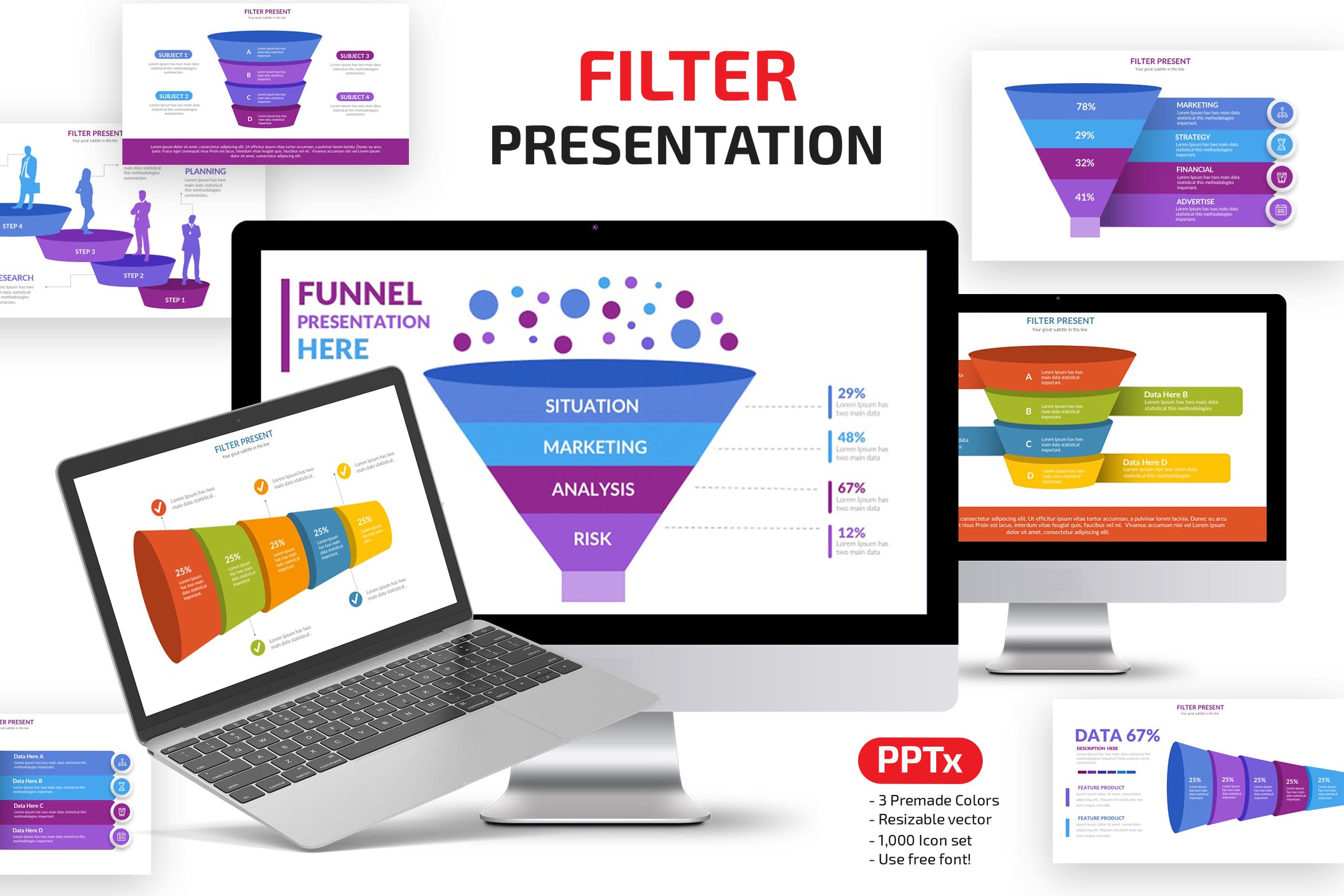 大数据图表类工作汇报ppt模板工作总结ppt模板年会ppt模板