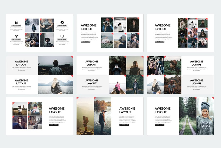 优雅的幻灯片模板下载 Elegant Powerpoint