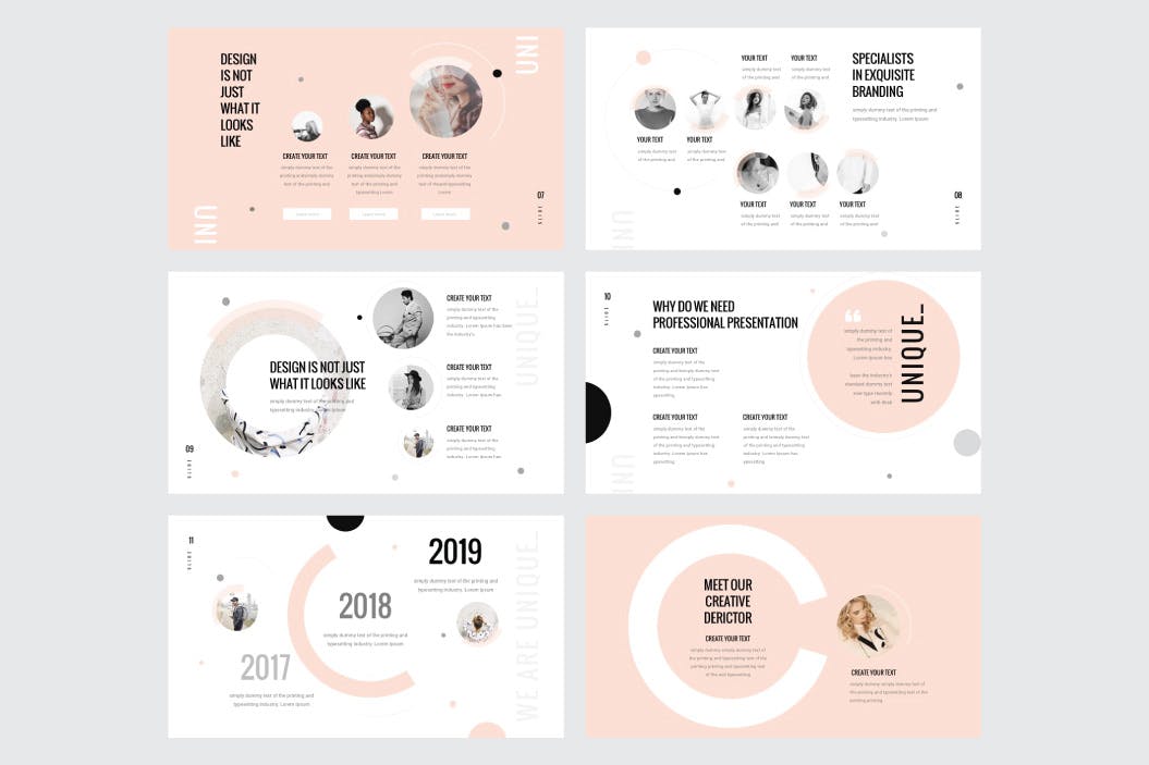 高端时尚产品ppt模板好看的ppt模板下载