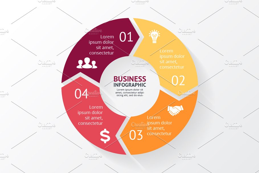 信息图表ppt模板 Infographic Elements Vol.5