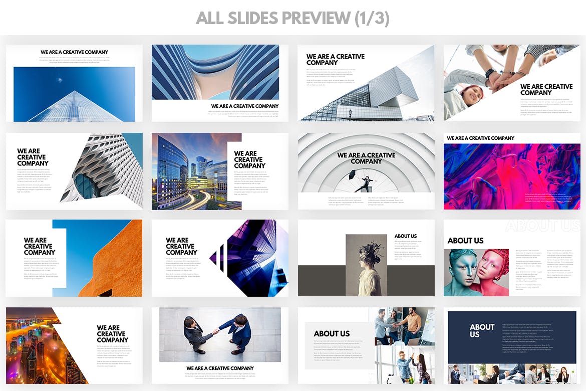 简约创意时尚的工作报告ppt模板个人简历ppt模板