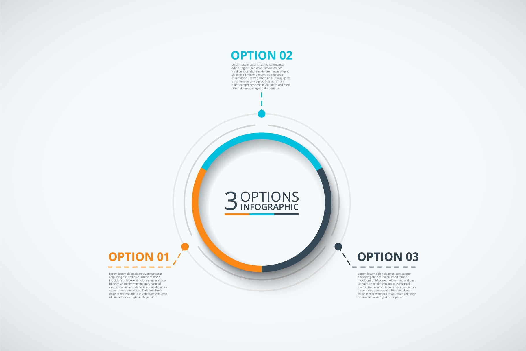 信息图表PPT素材 Infographics template set v.24