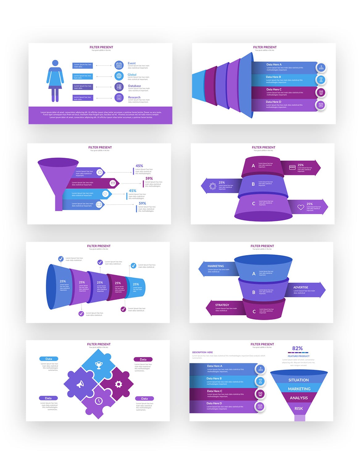 大数据图表类工作汇报ppt模板工作总结ppt模板年会ppt模板