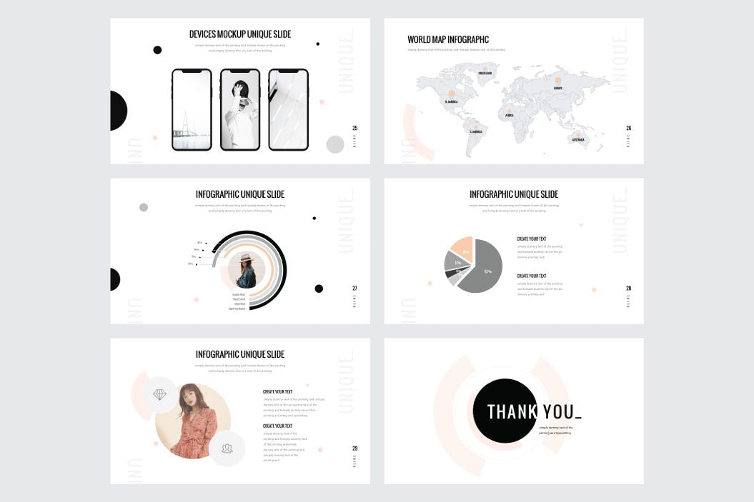 高端时尚产品ppt模板好看的ppt模板下载