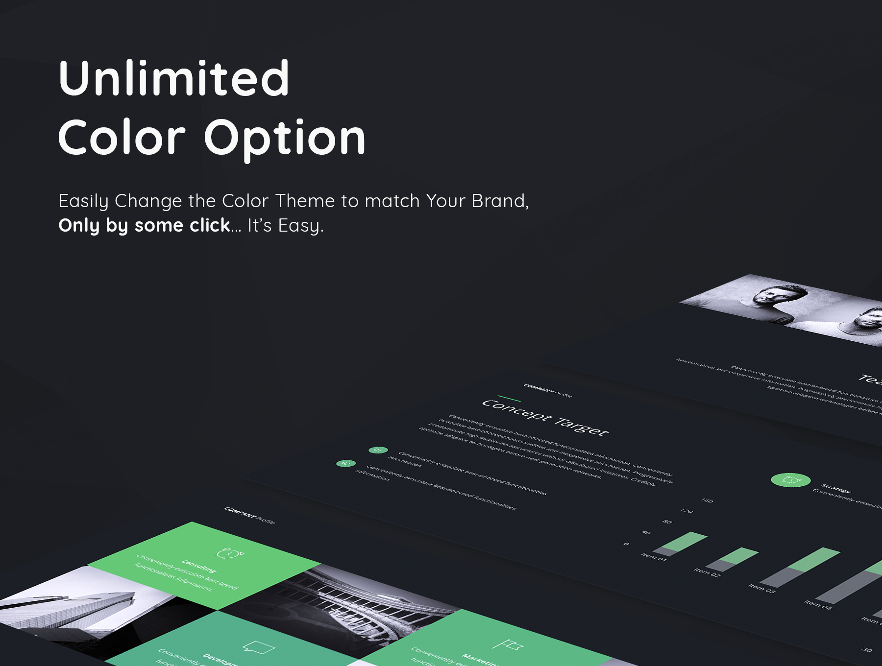 黑色酷炫的PPT+keynote模板精美ppt模板下载 商务ppt模板[key,pptx]