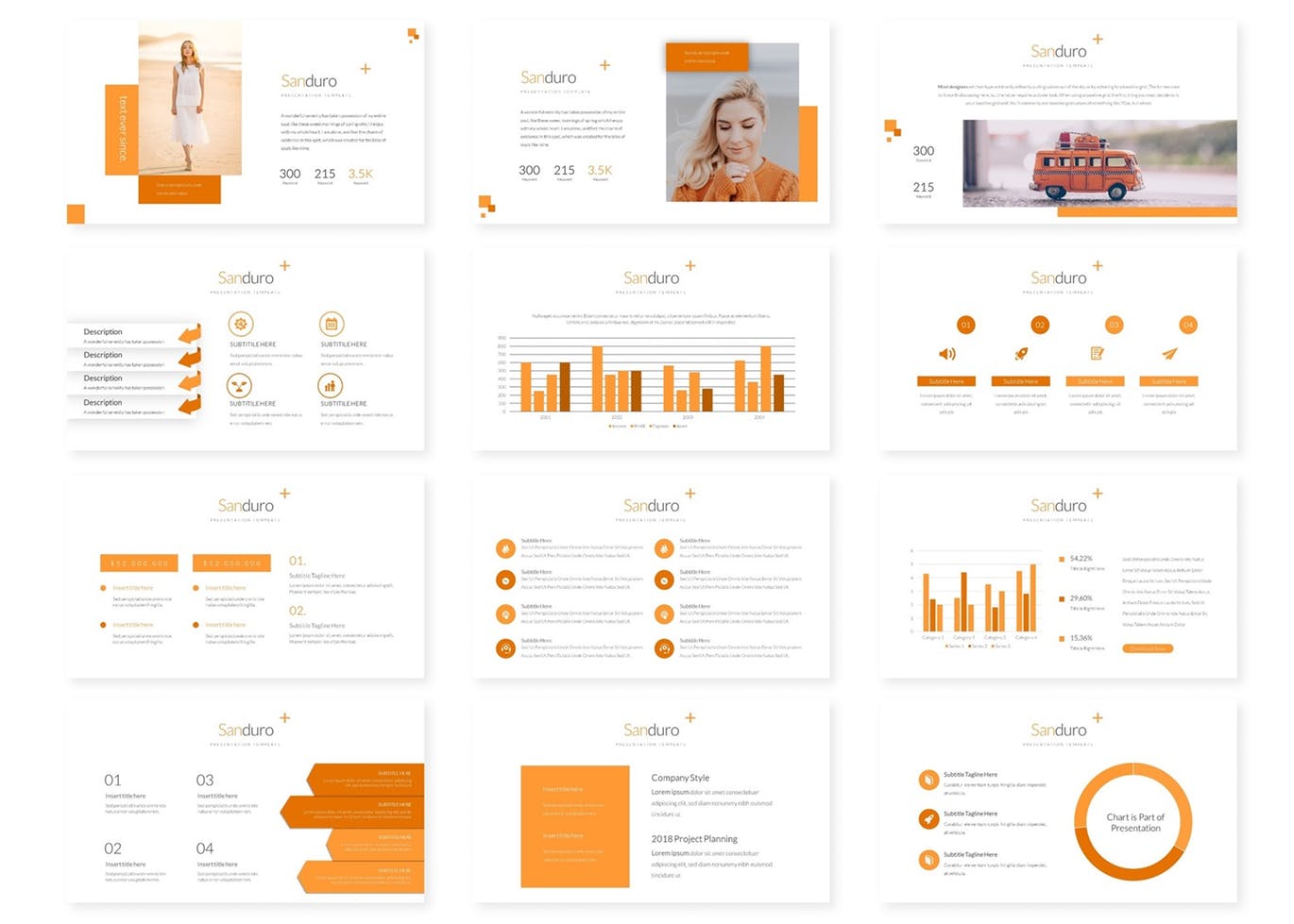 优雅时尚高端多用途的高品质大数据Google Slides谷歌幻灯片演示模板（pptx）