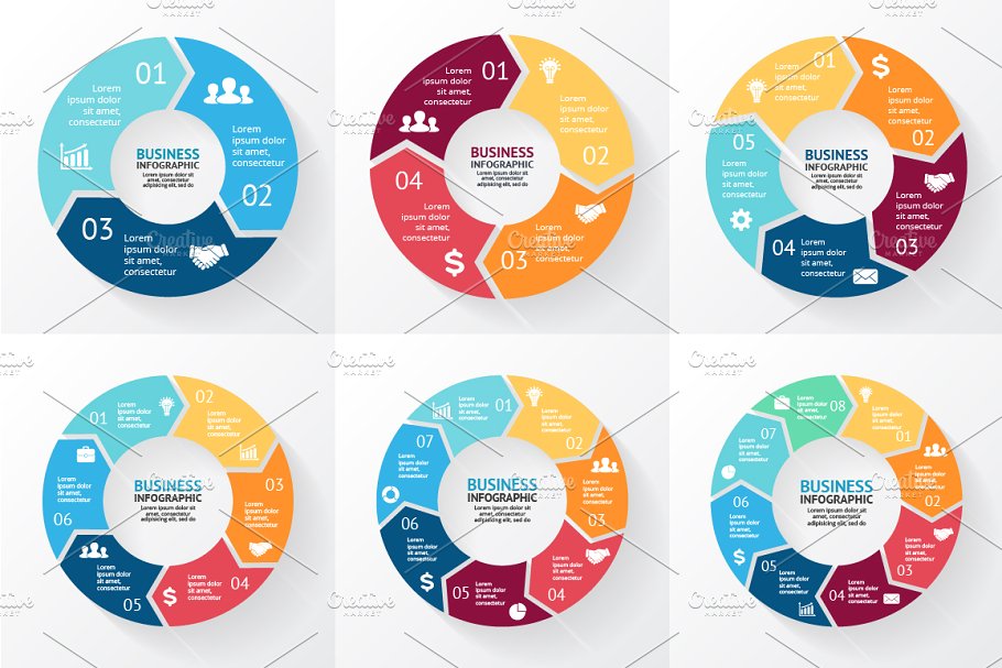信息图表ppt模板 Infographic Elements Vol.5