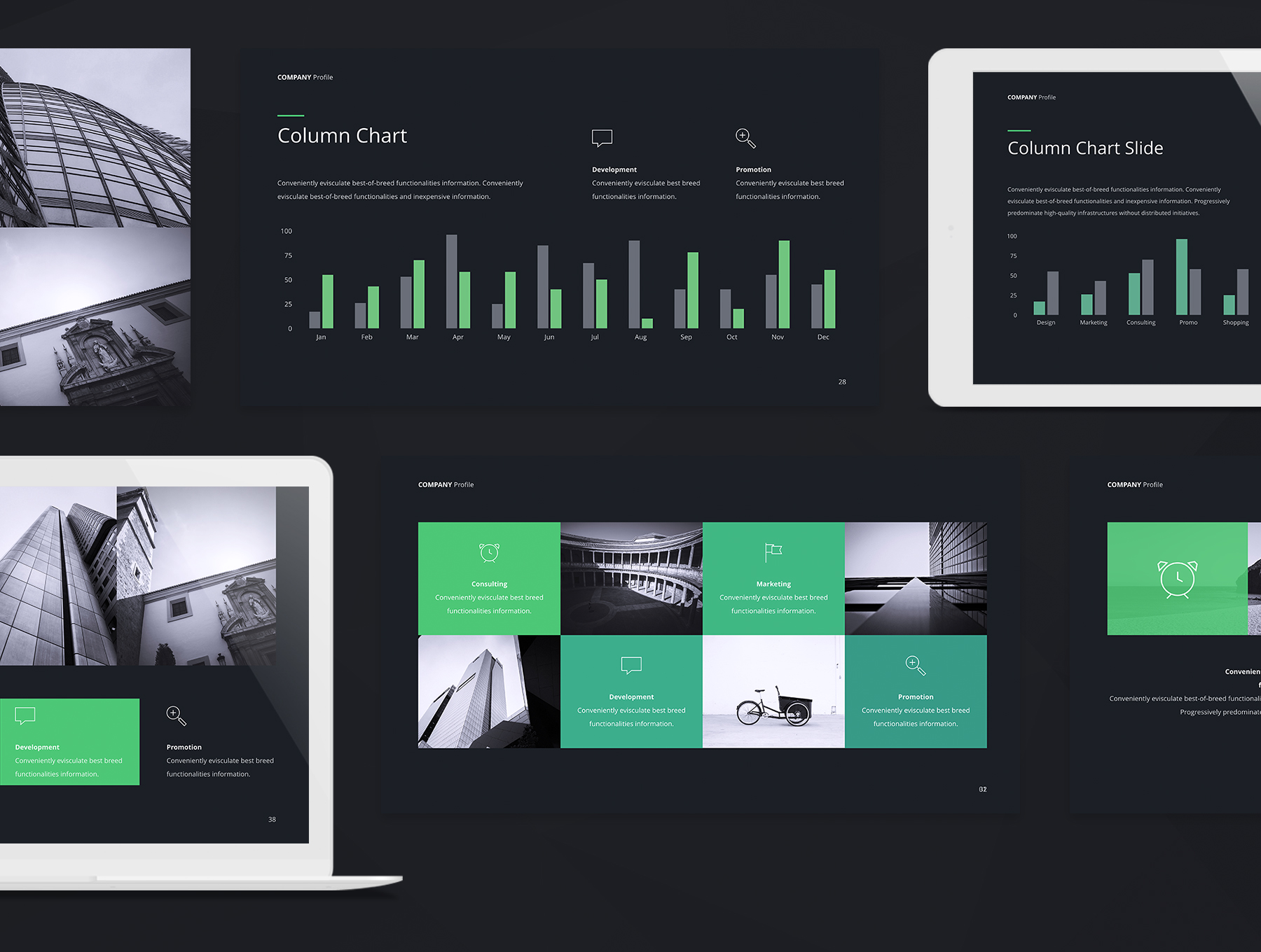 黑色酷炫的PPT+keynote模板精美ppt模板下载 商务ppt模板[key,pptx]