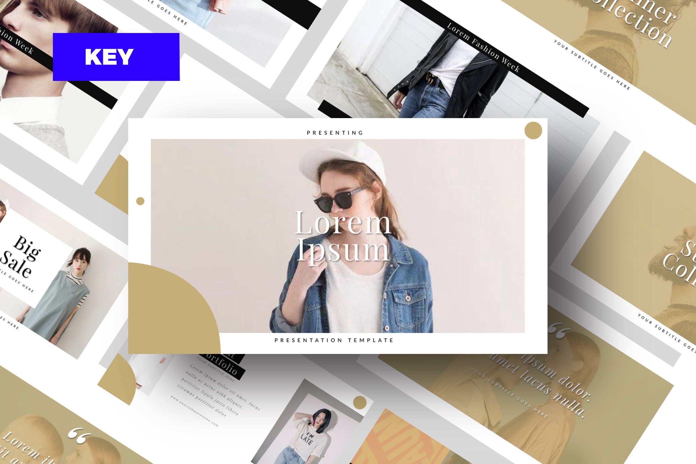 时尚的keynote模板keynote下载精美商务ppt模板下载