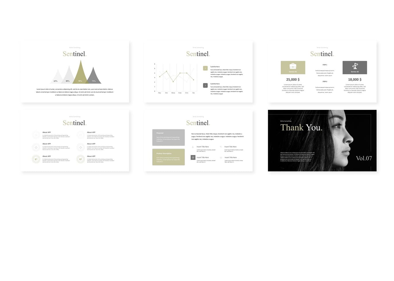 优雅清新时尚高端多用途的高品质Google Slides谷歌幻灯片演示模板(pptx)