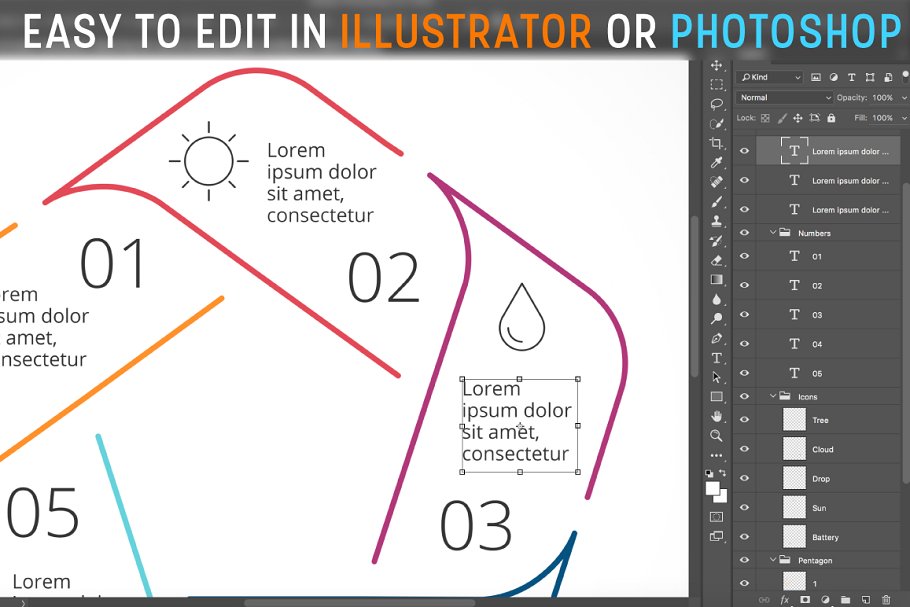 信息图表ppt素材模板 Infographic Elements Vol.3
