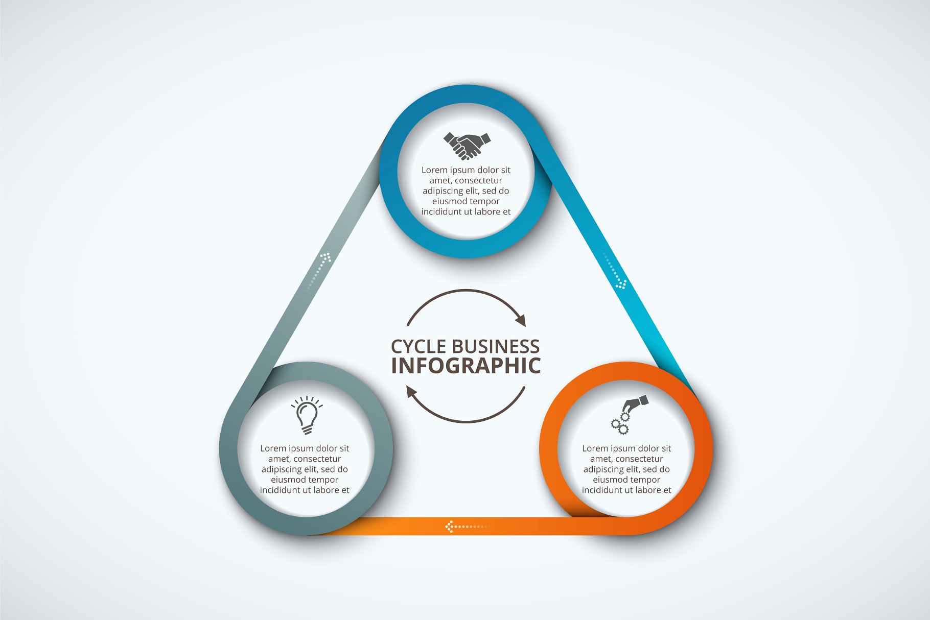 信息图表PPT素材模板集 Infographics template set v.22