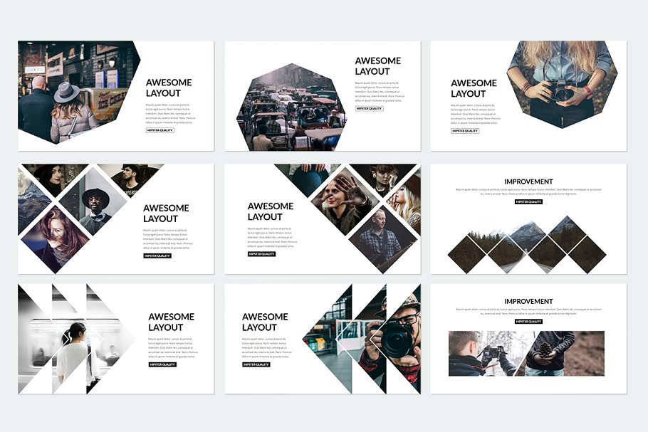 优雅ppt素材模板 Elegant Keynote