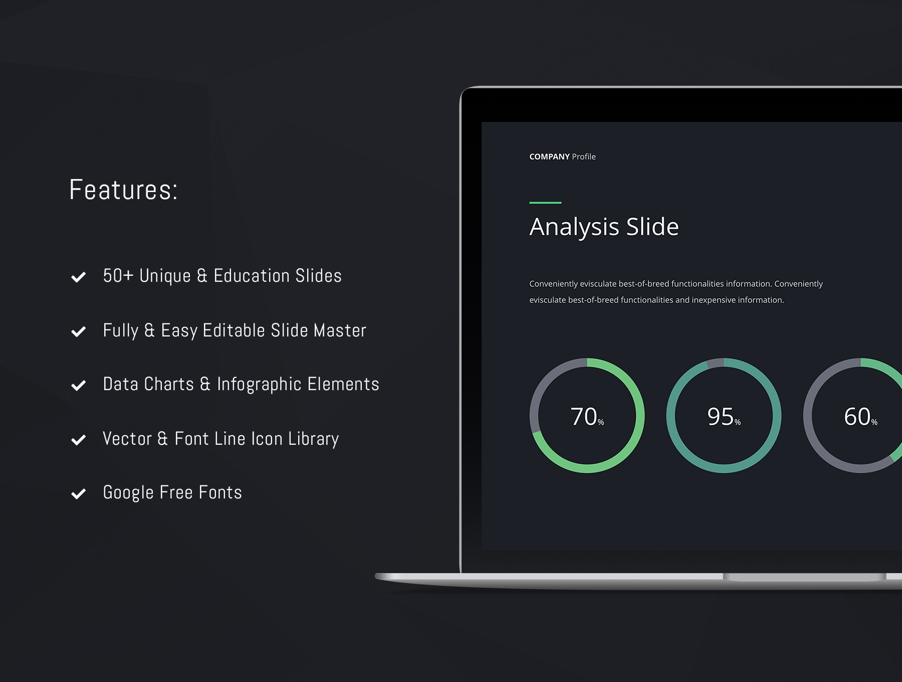 黑色酷炫的PPT+keynote模板精美ppt模板下载 商务ppt模板[key,pptx]