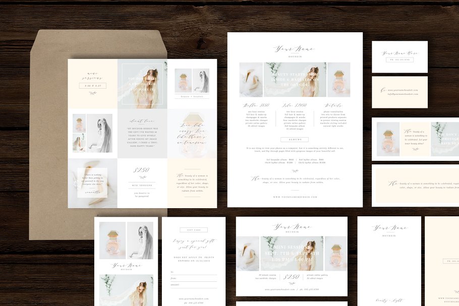 市场营销PPT制作模板 Boudoir Photographer Marketing