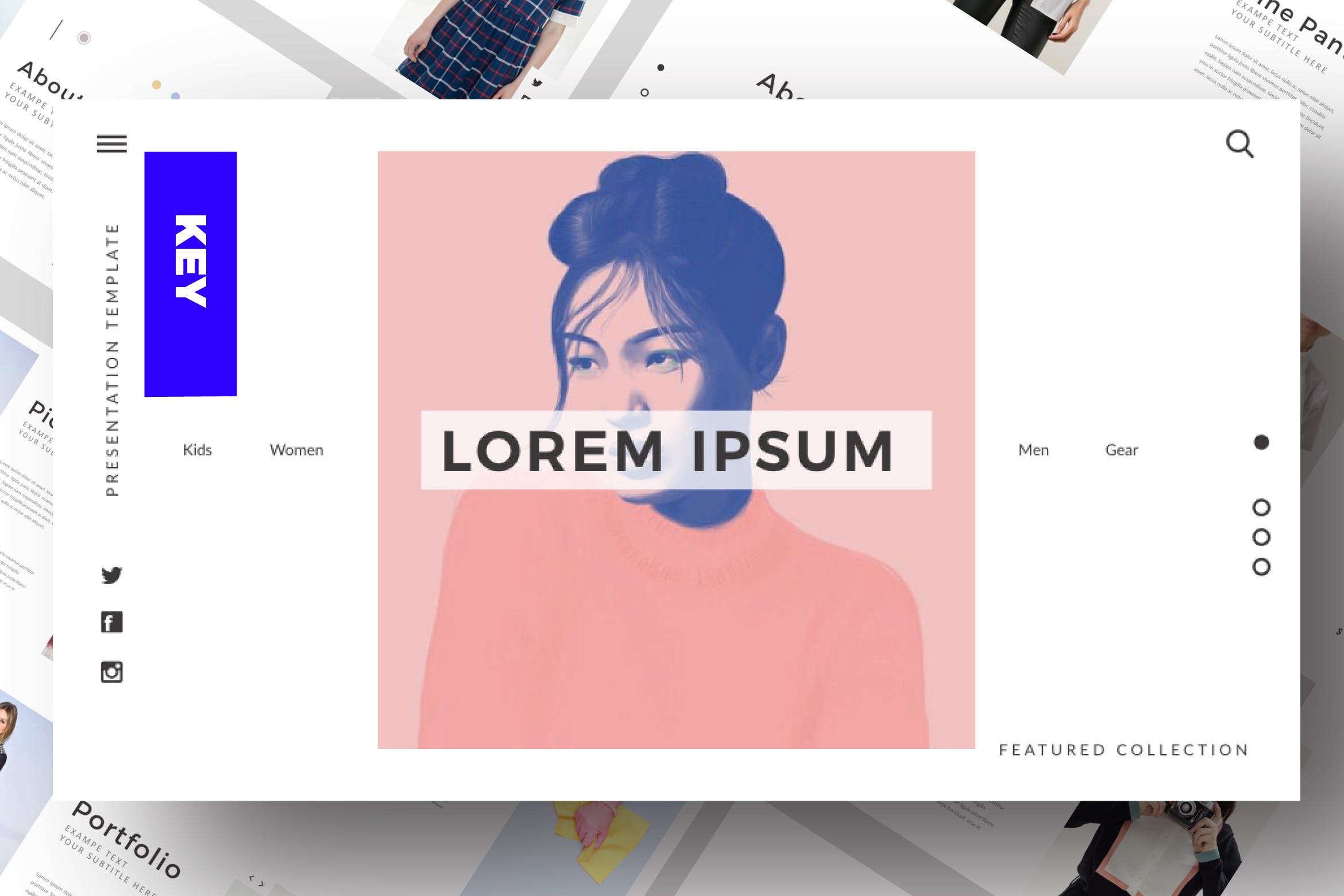 个性时尚的PPT模板精美ppt模板工作总结ppt模板