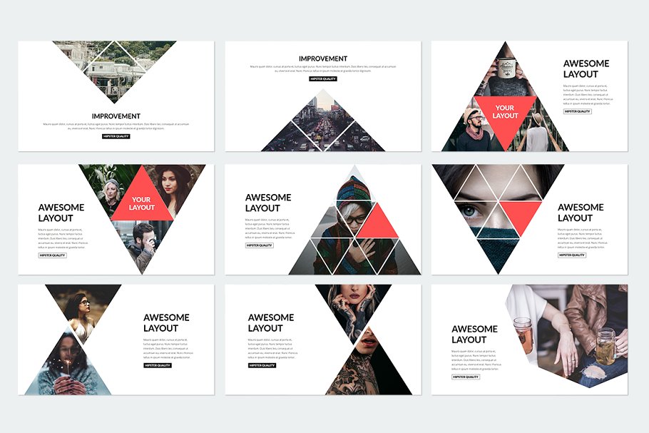 优雅ppt素材模板 Elegant Keynote