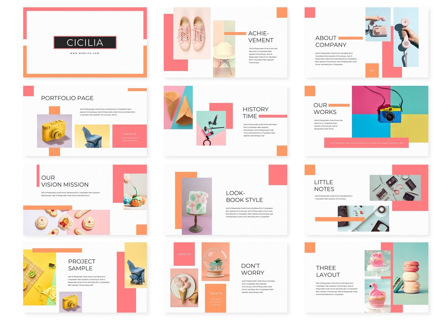 精美可爱的ppt模板好看的ppt模板下载