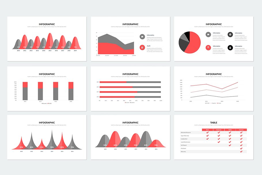 优雅ppt素材模板 Elegant Keynote