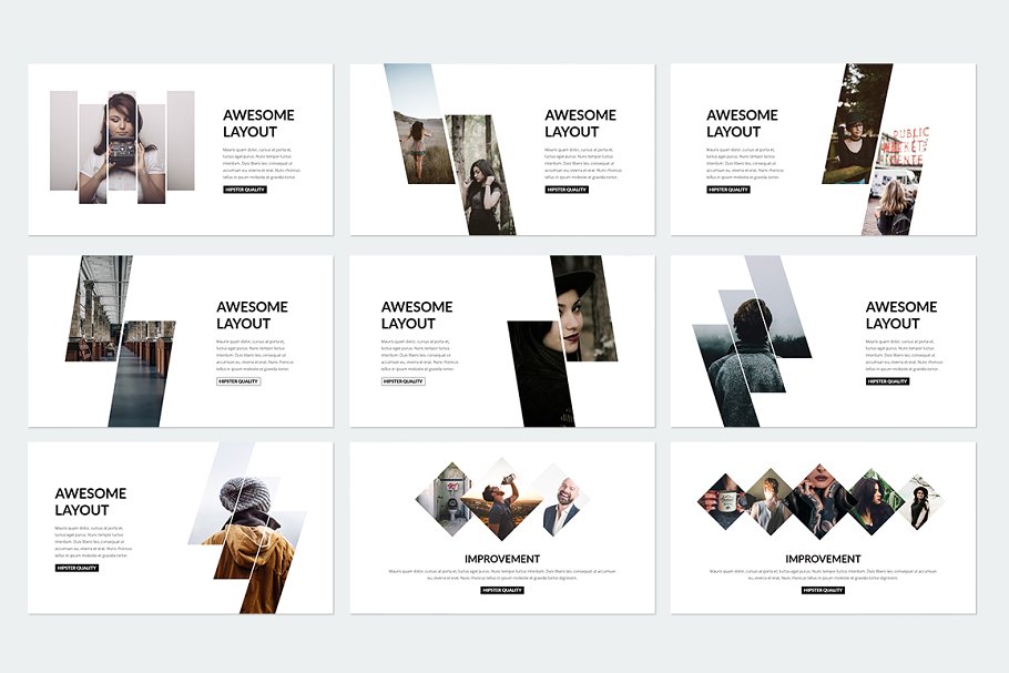 优雅ppt素材模板 Elegant Keynote