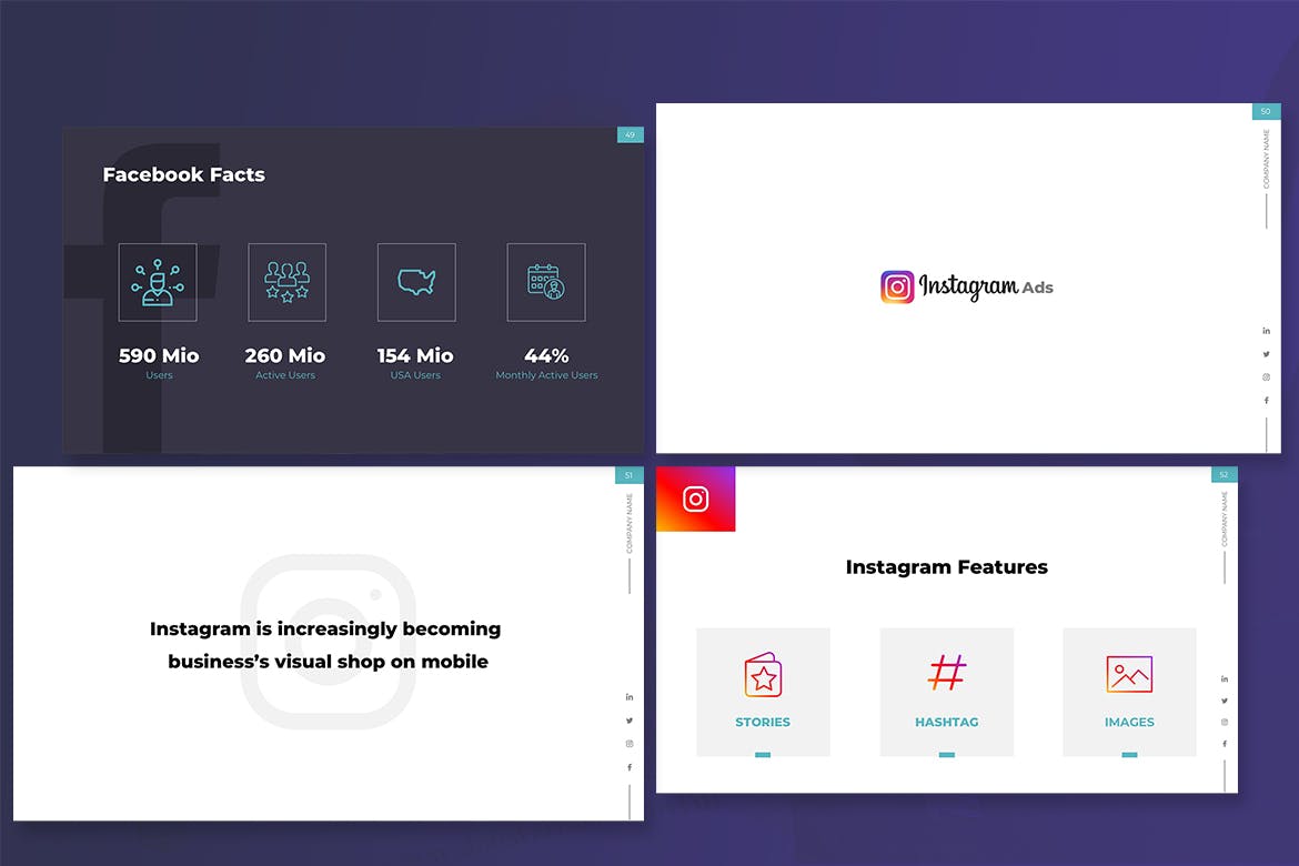 酷炫的商业PPT模板 企业ppt模板 总结ppt模板