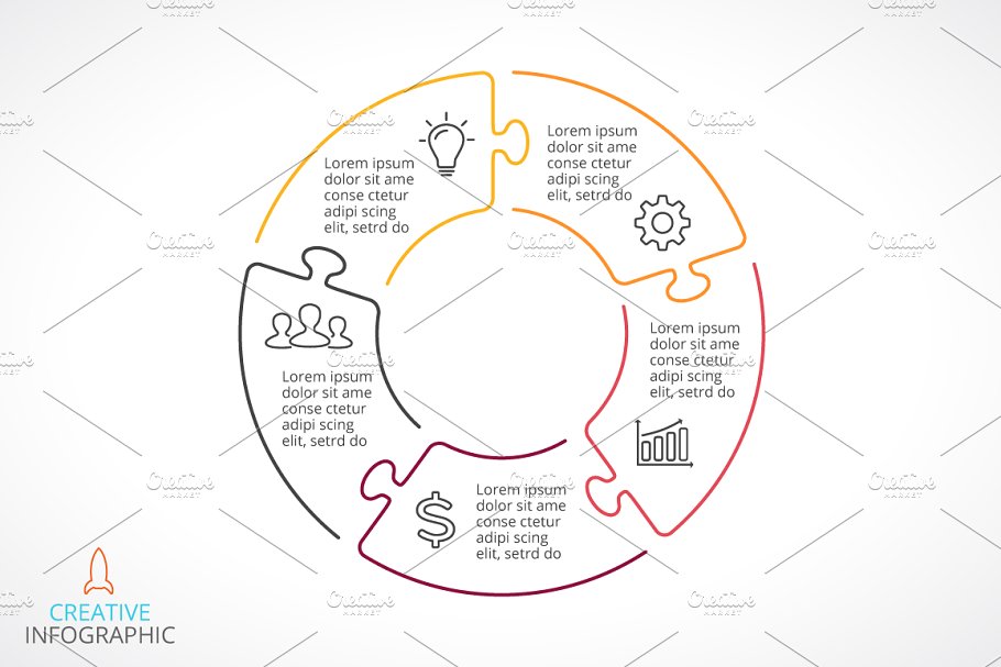 信息图表ppt素材模板 Infographic Elements Vol.11