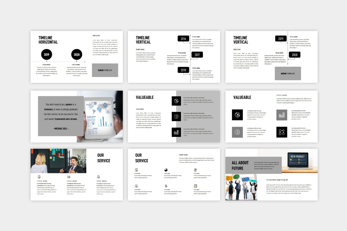 时尚PPT模板工作汇报ppt模板