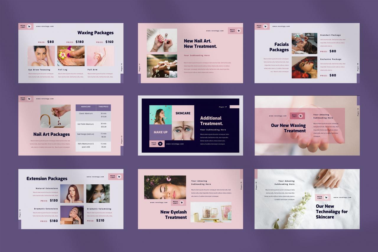 精美时尚的PPT幻灯片模板下载[PPTX]