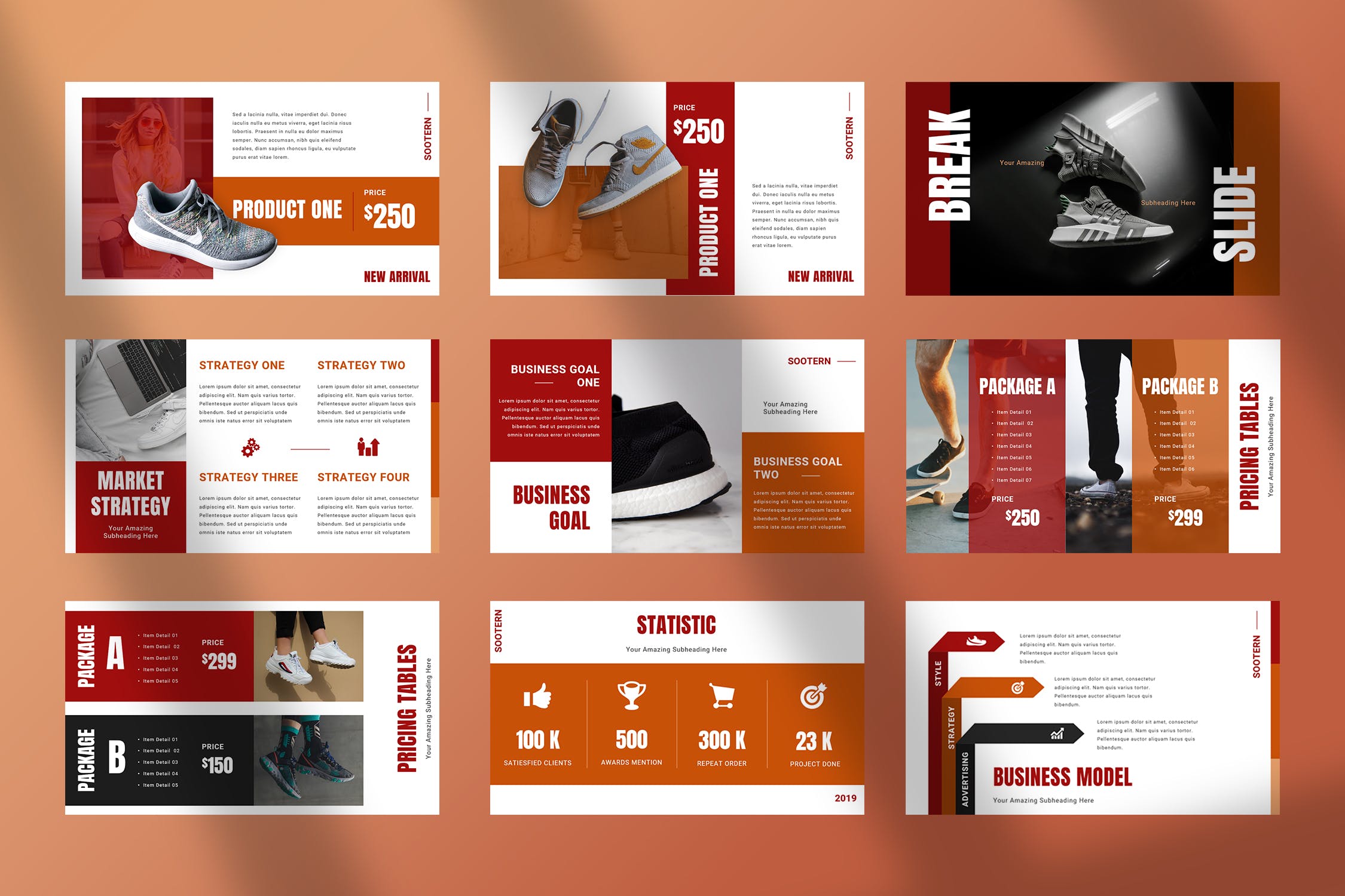 运动风格PPT模板工作汇报ppt模板