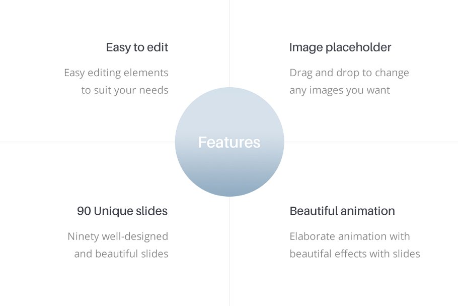 时尚Keynote幻灯片模板下载 Assume Keynote Template + GIFT