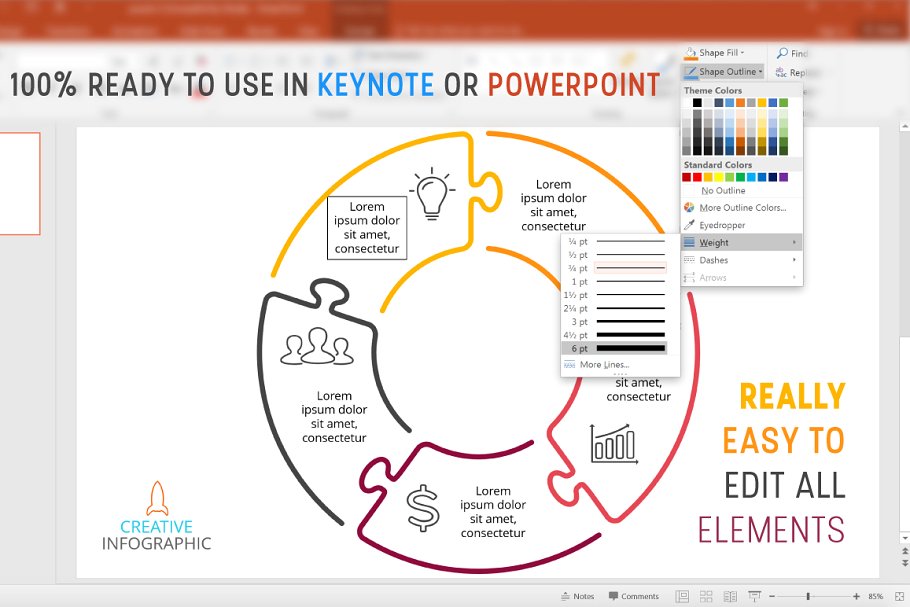 信息图表ppt素材模板 Infographic Elements Vol.11