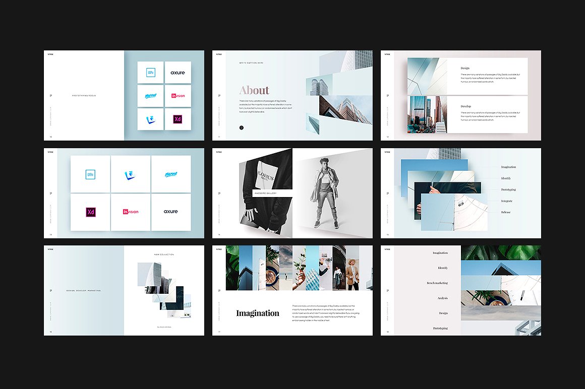 时尚高端演示PPT制作模板 STYLE Google Slides Template