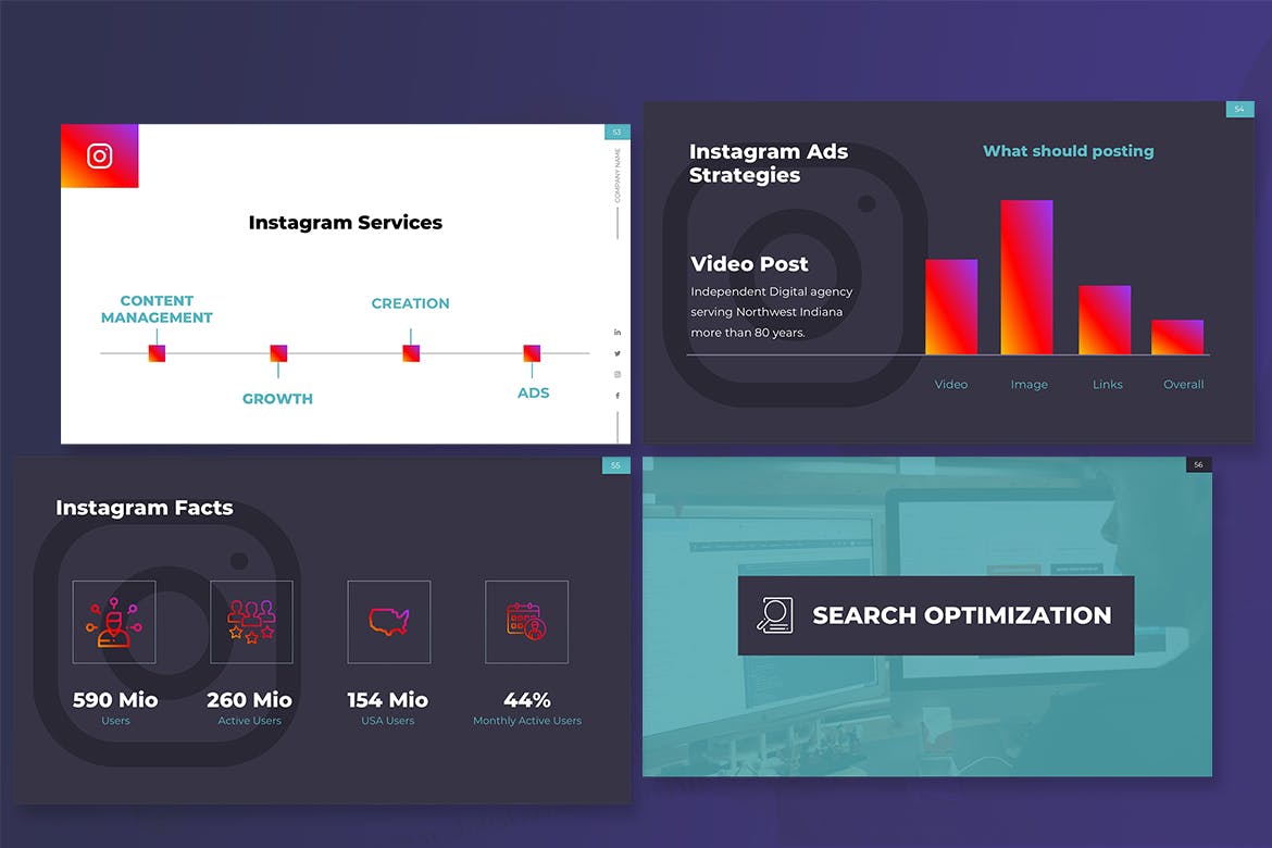 酷炫的商业PPT模板 企业ppt模板 总结ppt模板