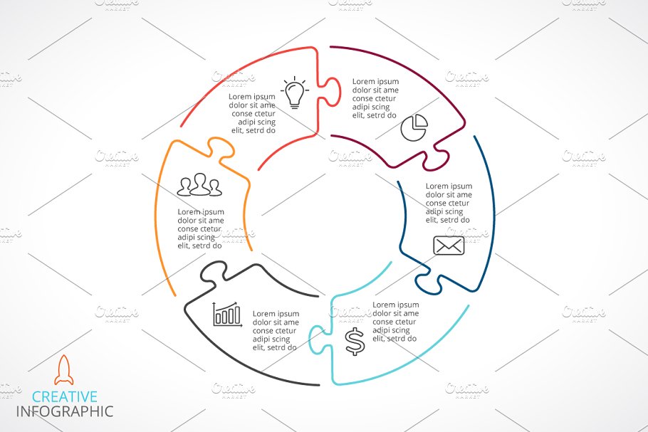 信息图表ppt素材模板 Infographic Elements Vol.11