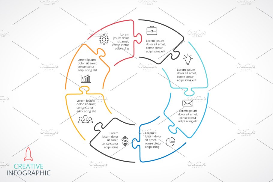 信息图表ppt素材模板 Infographic Elements Vol.11