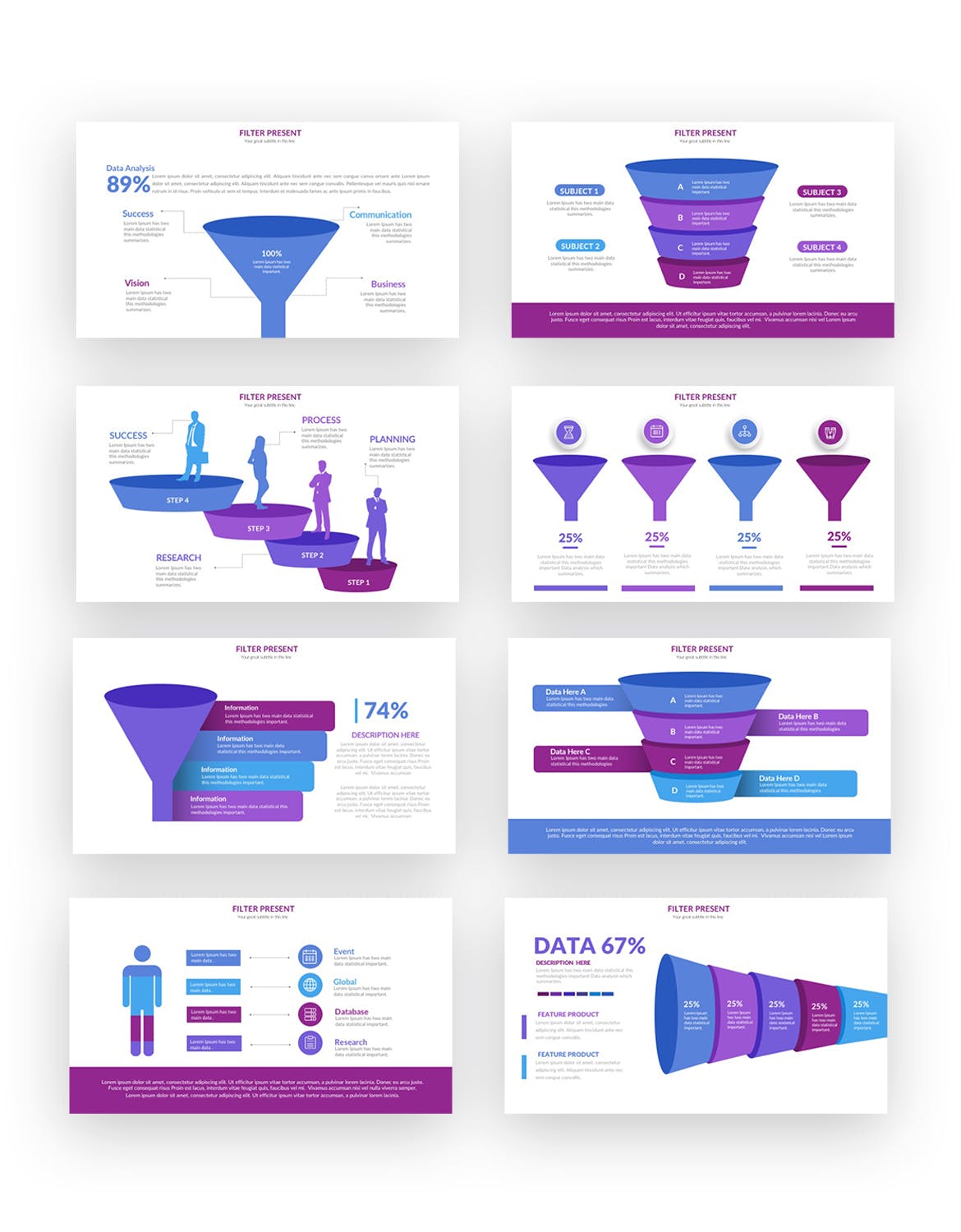 大数据图表类工作汇报ppt模板工作总结ppt模板年会ppt模板