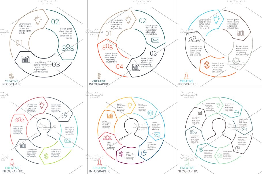 信息ppt图表模板 Infographic Elements Vol.1