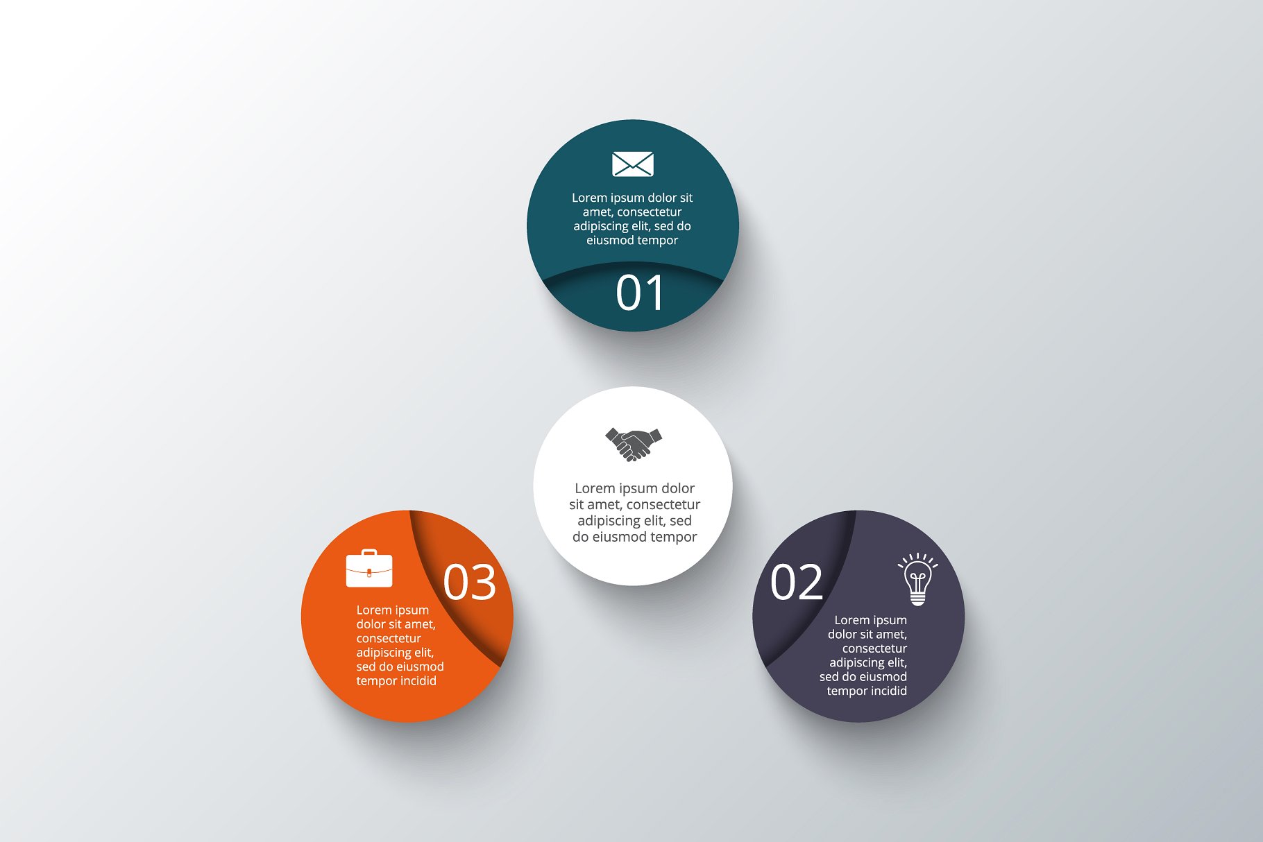 大数据PPT模板 Infographics template set v.11