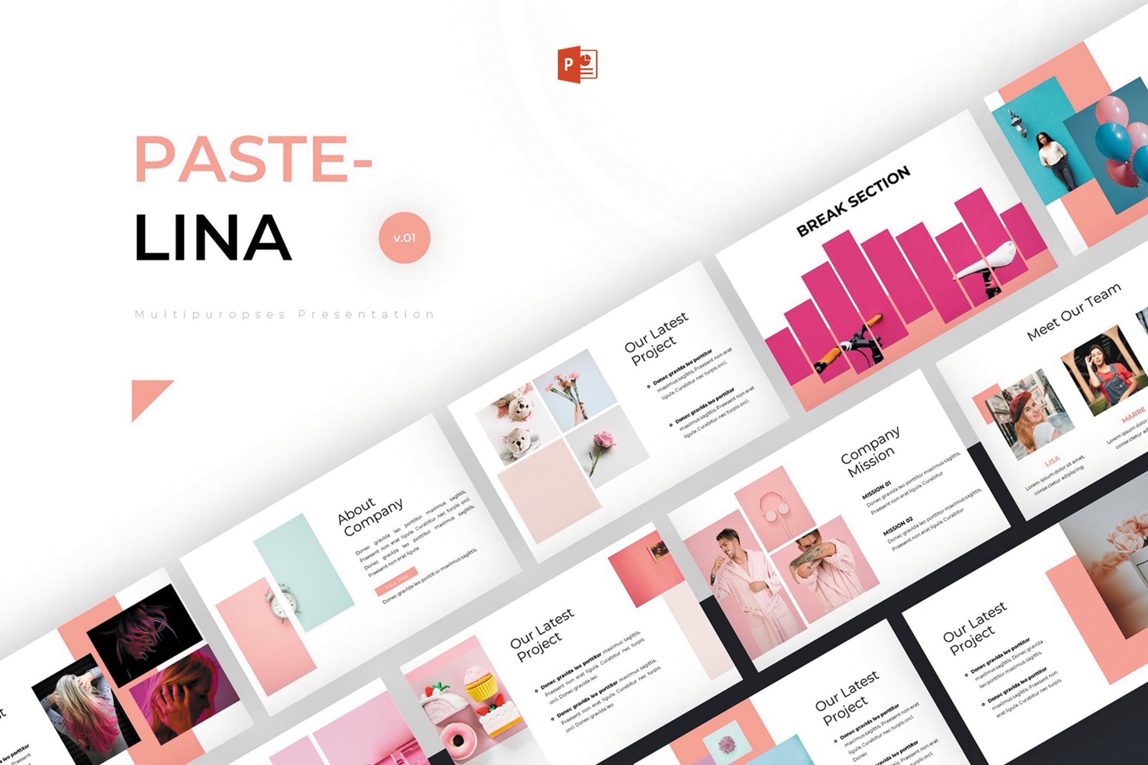 漂亮女性PPT时尚模板 ppt 模板 可爱的ppt模板 精美ppt模板