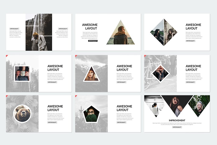 优雅的幻灯片模板下载 Elegant Powerpoint