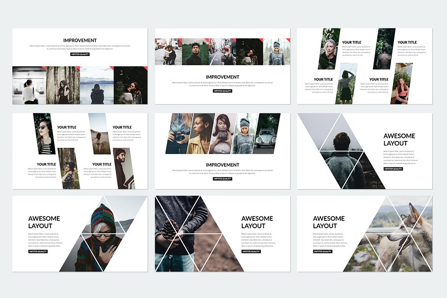 优雅ppt素材模板 Elegant Keynote