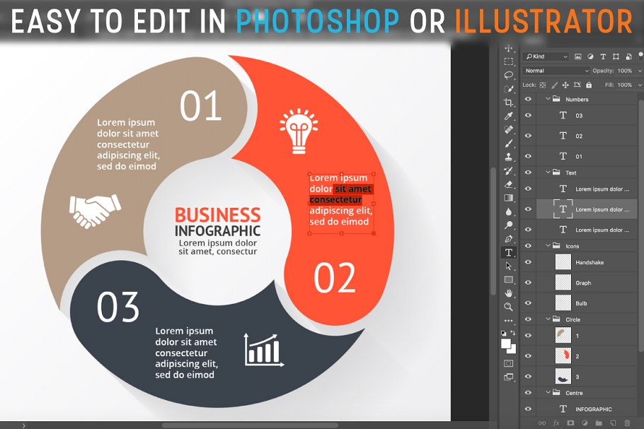 信息图表ppt元素模板 Infographic Elements Vol.12