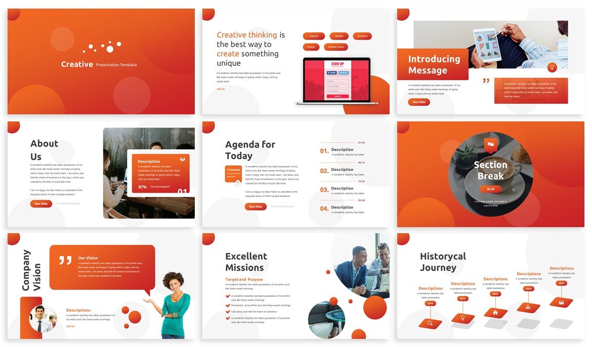 创意精美商务ppt模板下载简洁的ppt模板[PPTX]